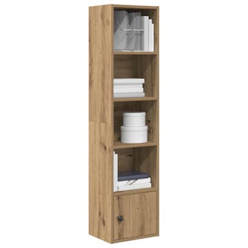 vidaXL Boekenkast 31x24x127 cm bewerkt hout artisanaal, Verzenden, Nieuw