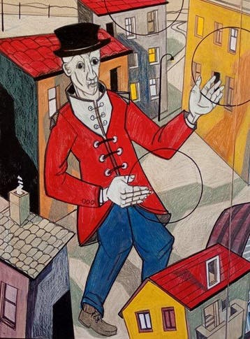Peter Krusche - ,Der Reifen-Artist