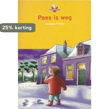 Poes is weg / Boektoppers 2002 / 3/4 9789020899603, Verzenden, Gelezen, Jacques Vriens