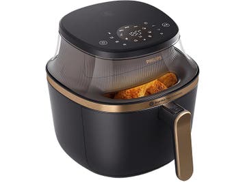 Philips -  Airfryer Zwart 72 Kg 2000 W, Verzenden, Nieuw, Airfryer, 1500 gram of meer