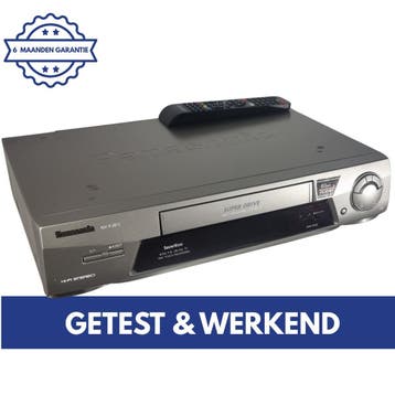 Panasonic NV-FJ610EG-S | Videorecorder | VHS Speler | Video, Audio, Tv en Foto, Videospelers, Verzenden, Gebruikt, VHS-speler of -recorder
