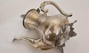 Koffieservies (4) - Verzilverd - Koffie- en theeservice