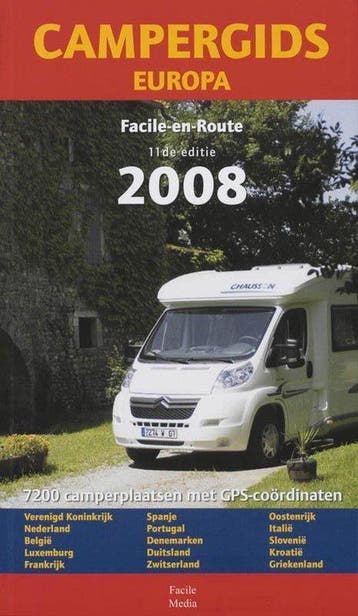 Campergids Facile En Route 2008 Europa, Boeken, Verzenden, Nieuw