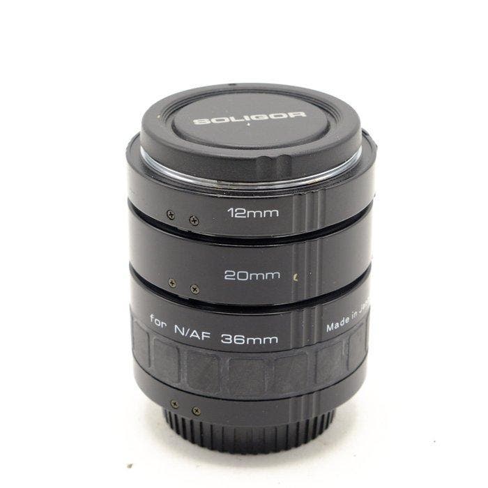 Soligor Extension Tubes voor Nikon (8938) Digitale reflex, TV, Hi-fi & Vidéo, Appareils photo numériques