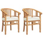 Tuinstoelen Massief Teakhout | Tweede Kansje OP=OP!, Tuin en Terras, Verzenden, Nieuw