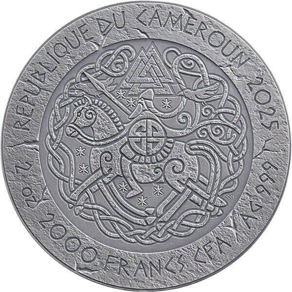 Cameroun. 2000 Francs 2025 CFA The Way to Valhalla - King, Timbres & Monnaies, Monnaies | Europe | Monnaies non-euro