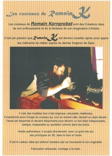 K Romain K Romain - Keukenmes - Keukenkatana - Keuken Katana