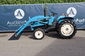 Veiling: Minitractor Mitsubishi D2000 Diesel 20pk Met Voorla, Ophalen