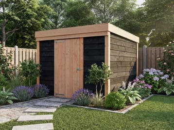 Veiling - Tuinberging met lessenaarsdak 250x400x227 cm, Nieuw