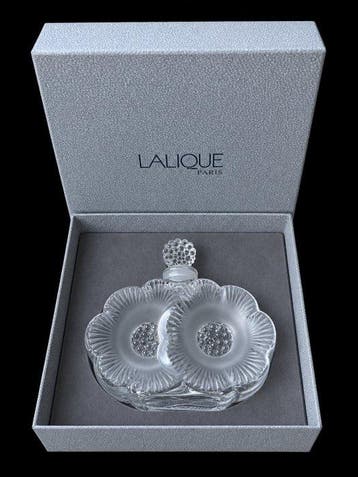 Lalique France - Flacon de parfum - Deux Fleurs - Cristal