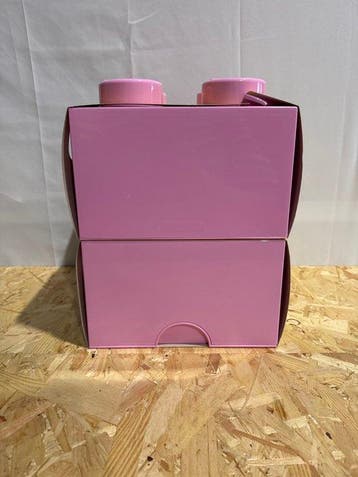 Lego Merchandise - 2x Storage Brick 4 Knobs, Nieuw