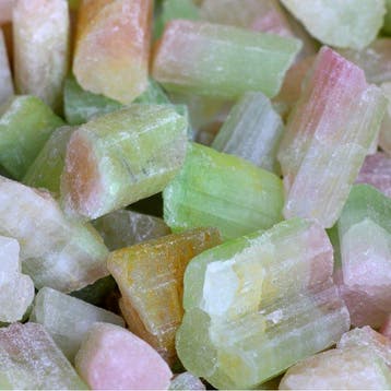 Quantité limitée ! - Tourmaline pastèque - brut Lot en gros-