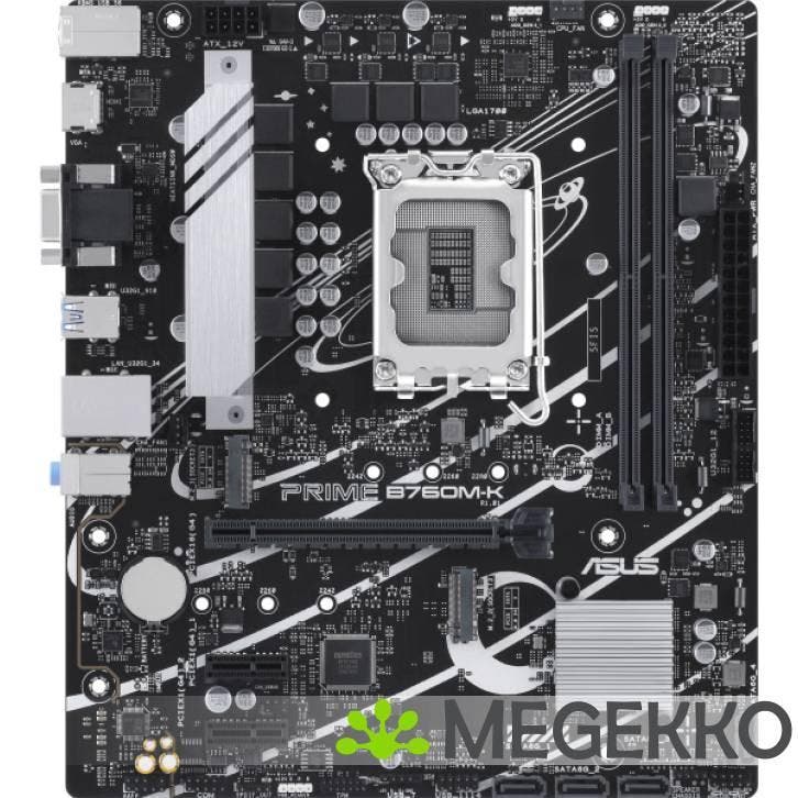 ASUS PRIME B760M-K, Computers en Software, Moederborden, Nieuw, Verzenden