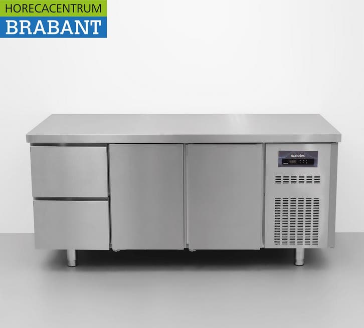 Établi réfrigéré Coreco Premium en acier inoxydable 2, Articles professionnels, Horeca | Équipement de cuisine, Envoi