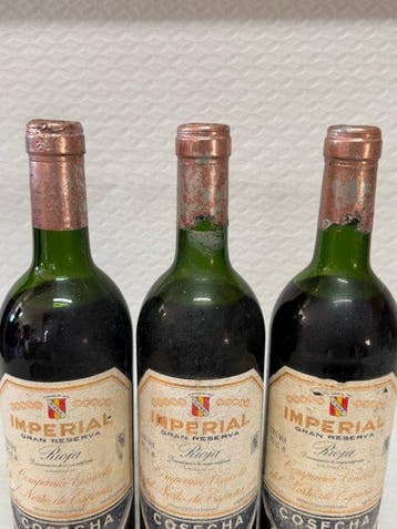 1986 C.V.N.E. Imperial - Rioja Gran Reserva - 3 Fles (0,75