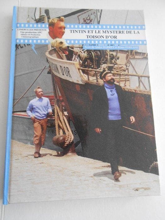 Tintin - Tintin et le mystère de la Toison dOr + dédicace, Boeken, Stripverhalen