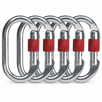 Delta Plus AM002X5 karabijnhaak 5 stuks, Doe-het-zelf en Bouw, Verzenden, Nieuw