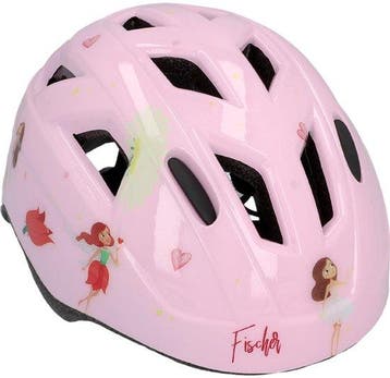 2dekans | FISCHER FAHRRAD Plus Princess XS/S Kinderhelm Roze, Fietsen en Brommers, Fietsaccessoires | Fietshelmen, Ophalen of Verzenden