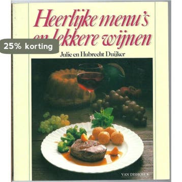 HEERLYKE MENUS EN WYNEN 9789026933912 DUIJKER, Verzenden, Gelezen, DUIJKER