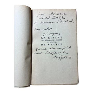 Général Maxime Weygand - En lisant les mémoires du général, Antiquités & Art