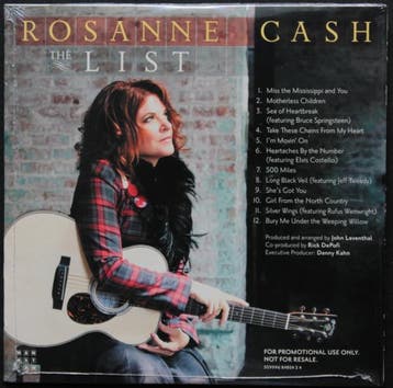 Rosanne Cash - The List, Verzenden