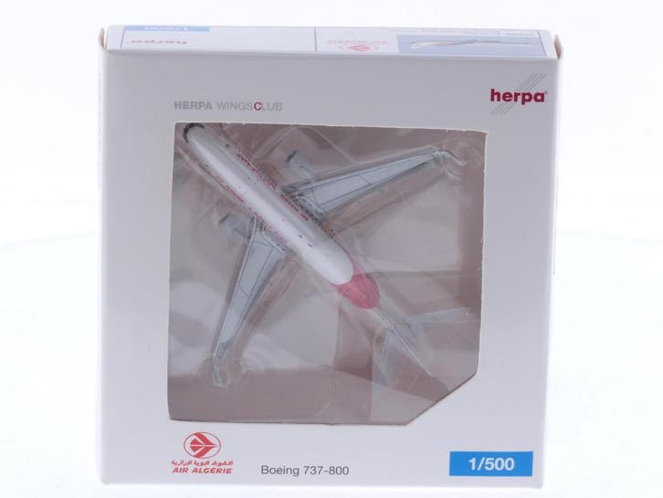 Schaal 1:500 Herpa 518024 Boeing 737-800 met Winglets Air..., Hobby en Vrije tijd, Modelbouw | Vliegtuigen en Helikopters, Zo goed als nieuw