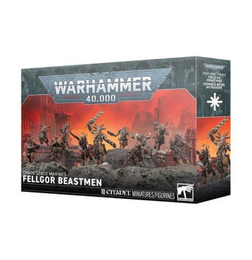 Chaos Space Marines Fellgor Beastmen (Warhammer Nieuw), Ophalen of Verzenden