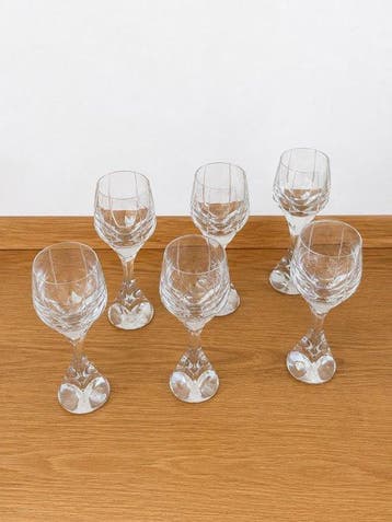 Baccarat - Verre à champagne (6) - neptune - Cristal