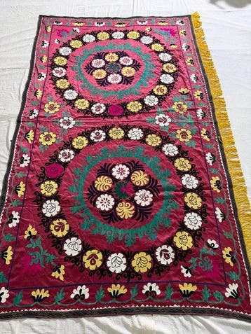 Suzane Kilim - Suzane Tapijt, Bankhoes, Bedhoes,, Huis en Inrichting, Nieuw