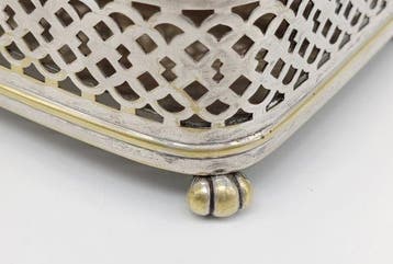 WMF / Geislingen - Panier à bonbons - Plaqué(e) argent
