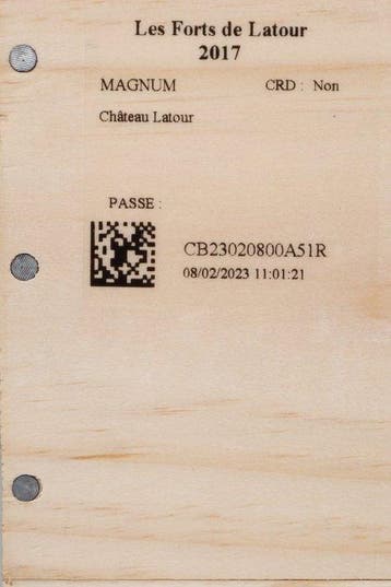 2017 Les Forts de Latour, 2nd wine of Château Latour -, Collections