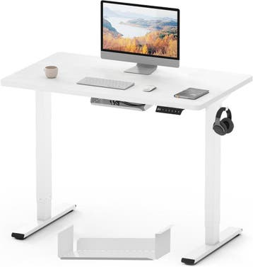 Zit sta bureau - Elektrisch - Verstelbaar - 100 x 60 cm - Q1, Verzenden, Nieuw