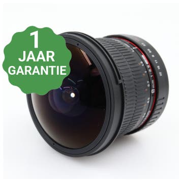 10% korting | Samyang 8mm f/3.5 Fisheye Canon CSII |, Verzenden, Zo goed als nieuw