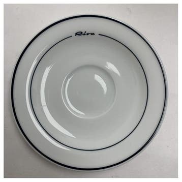 Bieden: 6x Original Richard Ginori / Riva Coffee Cup Plate, Ophalen of Verzenden, Nieuw