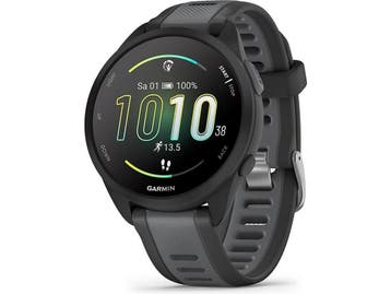 Garmin Forerunner 165 zwart/leigrijs, Verzenden, Zo goed als nieuw, Garmin