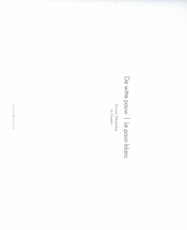 De witte pauw 9789056551155 Jo Gisekin, Boeken, Gedichten en Poëzie, Gelezen, Verzenden
