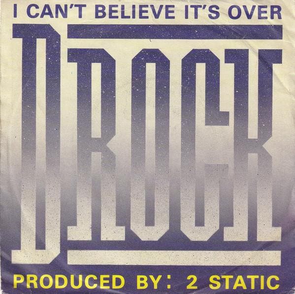 D-Rock - I Cant Believe Its Over, Cd's en Dvd's, Vinyl | Pop, Gebruikt, Verzenden
