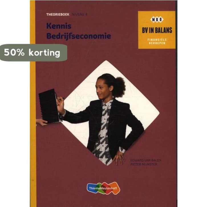 Kennis bedrijfseconomie 9789006640946 Pieter Mijnster, Livres, Livres scolaires, Envoi