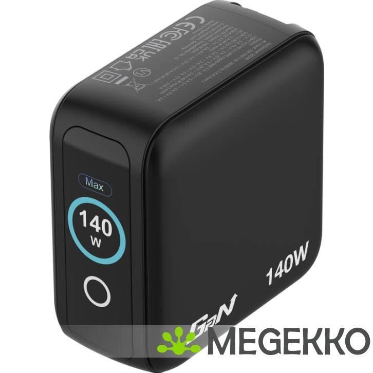 Verbatim Mini GaN Oplader 140W met Display, Computers en Software, Overige Computers en Software, Nieuw, Verzenden