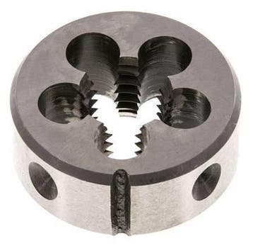 Filière ronde DIN EN 22568 Filetage standard M 18x2.50, Bricolage & Construction, Outillage | Outillage à main, Verzenden