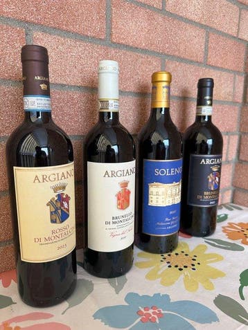 Argiano: Rosso Montalcino 2023, Vigna del Suolo 2021,, Nieuw