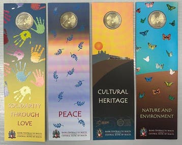 Malta. 2 Euro 2016/2019 From Children in Solidarity (4