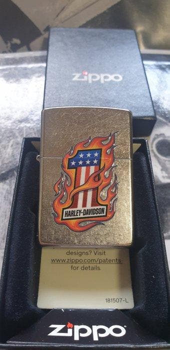Zippo - Original Zippo Rarität Harley Davidson Nummer 1