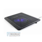 Gembird NBS-1F15-04 laptop koeler stand max 15,6 inch, Computers en Software, Computerkoelers, Ophalen of Verzenden, Nieuw