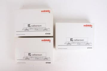Märklin H0 - 47450 - Modeltrein goederenwagon (3) -, Nieuw