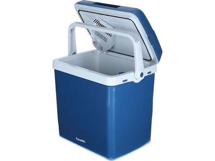 Travellife TL32 - Thermo-Elektrische Koelbox - 25L - AC/DC, Caravans en Kamperen, Kampeeraccessoires, Zo goed als nieuw, Verzenden