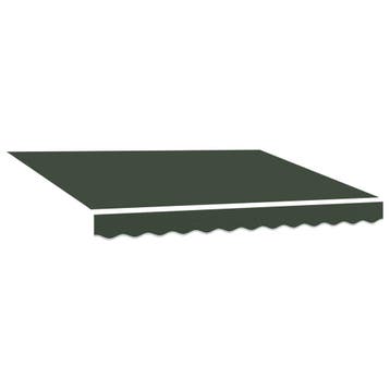 Donkergroen zonneschermdoek 4,5x3,5m | Retour deal | Snel!, Jardin & Terrasse, Verzenden, Overige typen