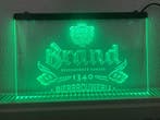 Brand bier neon bord lamp LED verlichting reclame lichtbak, Verzenden, Nieuw