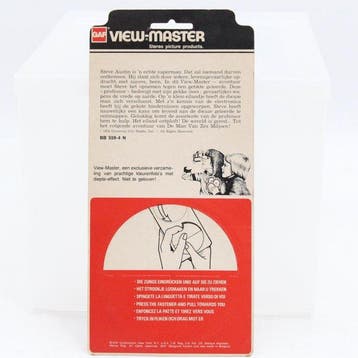 GAF - DE MAN VAN ZES MILJOEN - View-Master 3-D View-Master