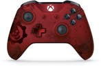 Microsoft Xbox One S Controller Gears of War 4 Crimson Om..., Games en Spelcomputers, Ophalen of Verzenden, Zo goed als nieuw